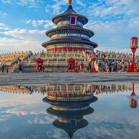 East Sacred Hotel ᴸᴱo---Foreign Accept---Tourism Service English-Speaking 丨 Near Tiananmen Forbidden City丨very Close To Metro Zhangzizhong And Beixinqiao 丨european Foot Ball English丨free Advance Tickets And Laundry Drying Service Coffee Snacks Peking Exteriér fotografie